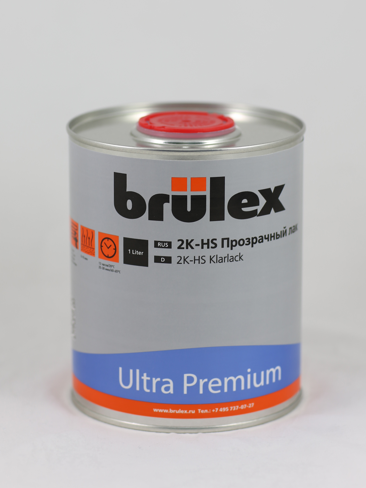 Лак Brulex 2K-HS Ультра Премиум 1 л